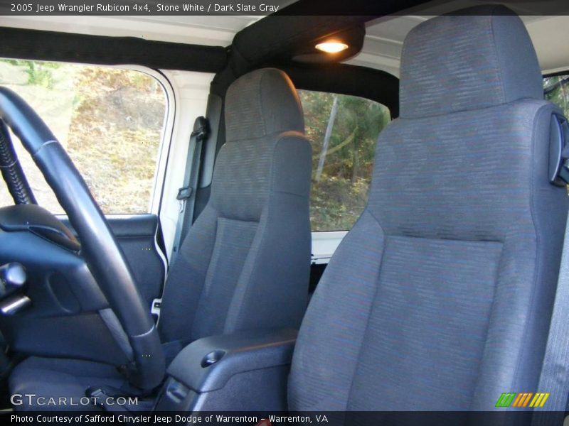Stone White / Dark Slate Gray 2005 Jeep Wrangler Rubicon 4x4