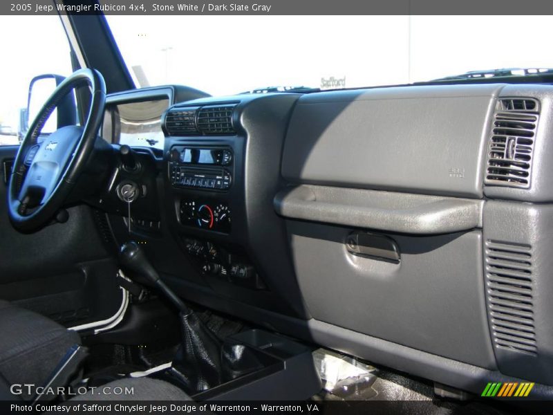 Stone White / Dark Slate Gray 2005 Jeep Wrangler Rubicon 4x4