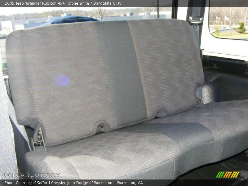 Stone White / Dark Slate Gray 2005 Jeep Wrangler Rubicon 4x4
