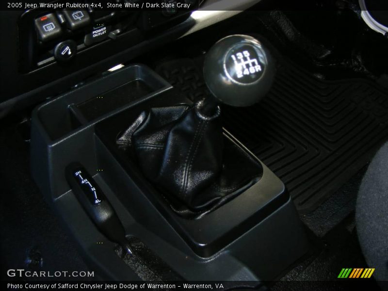 Stone White / Dark Slate Gray 2005 Jeep Wrangler Rubicon 4x4
