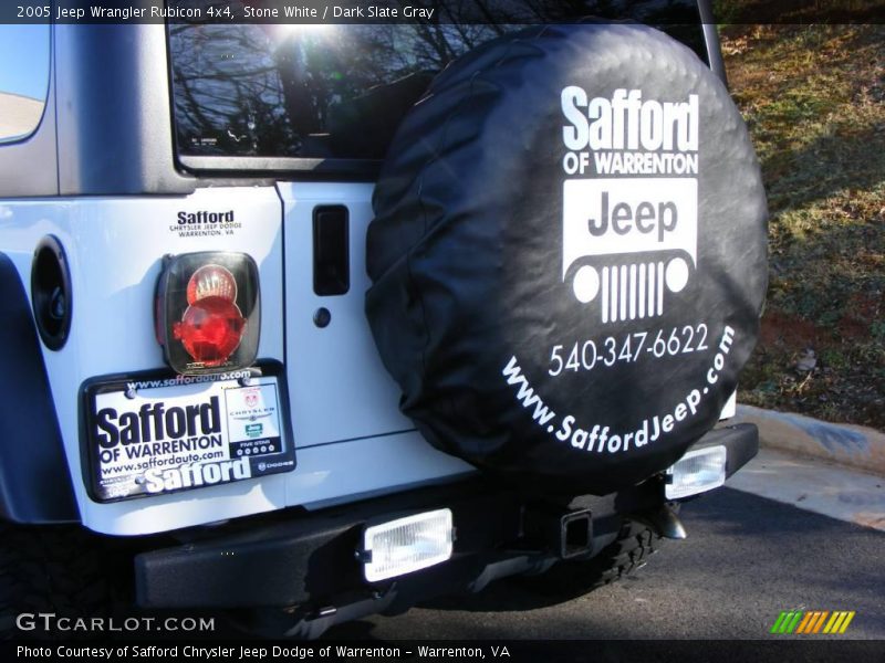 Stone White / Dark Slate Gray 2005 Jeep Wrangler Rubicon 4x4
