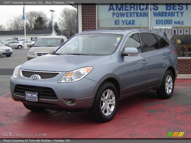 Blue Titanium / Gray 2007 Hyundai Veracruz GLS