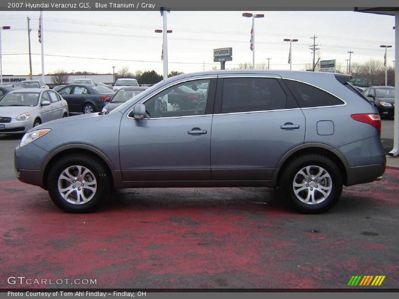 Blue Titanium / Gray 2007 Hyundai Veracruz GLS