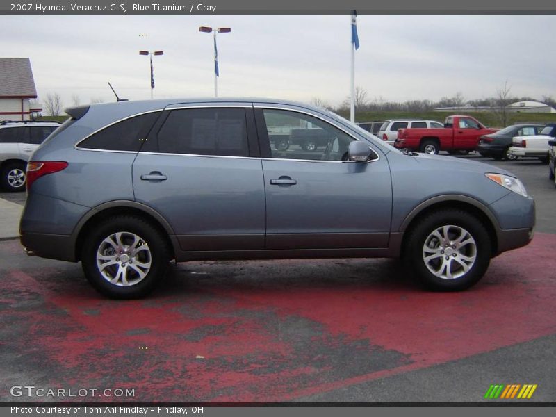 Blue Titanium / Gray 2007 Hyundai Veracruz GLS