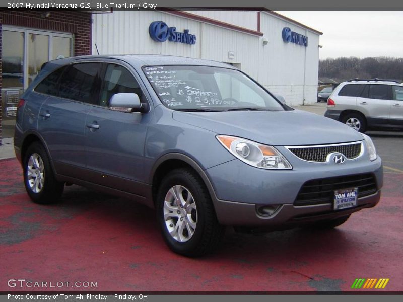 Blue Titanium / Gray 2007 Hyundai Veracruz GLS