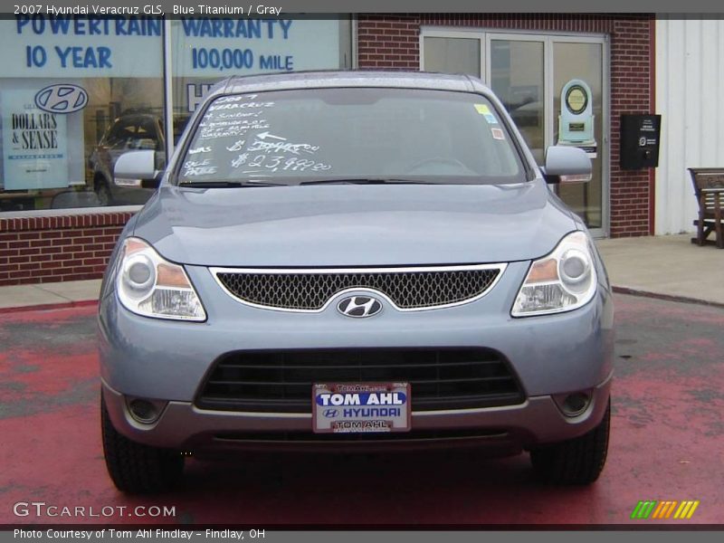 Blue Titanium / Gray 2007 Hyundai Veracruz GLS