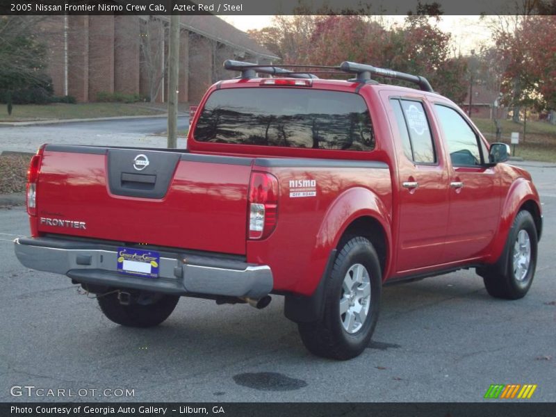 Aztec Red / Steel 2005 Nissan Frontier Nismo Crew Cab