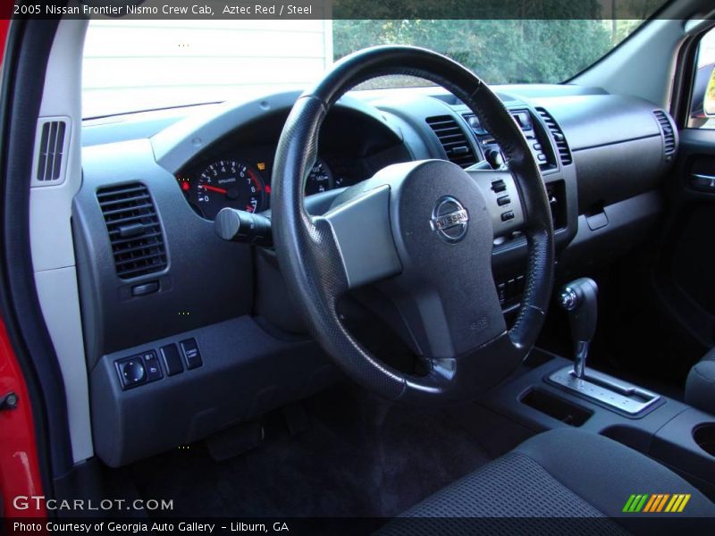Aztec Red / Steel 2005 Nissan Frontier Nismo Crew Cab