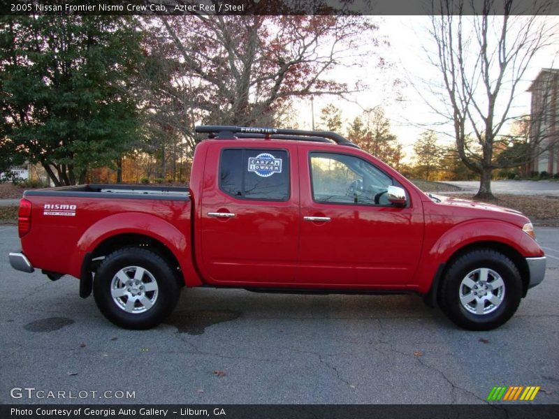Aztec Red / Steel 2005 Nissan Frontier Nismo Crew Cab