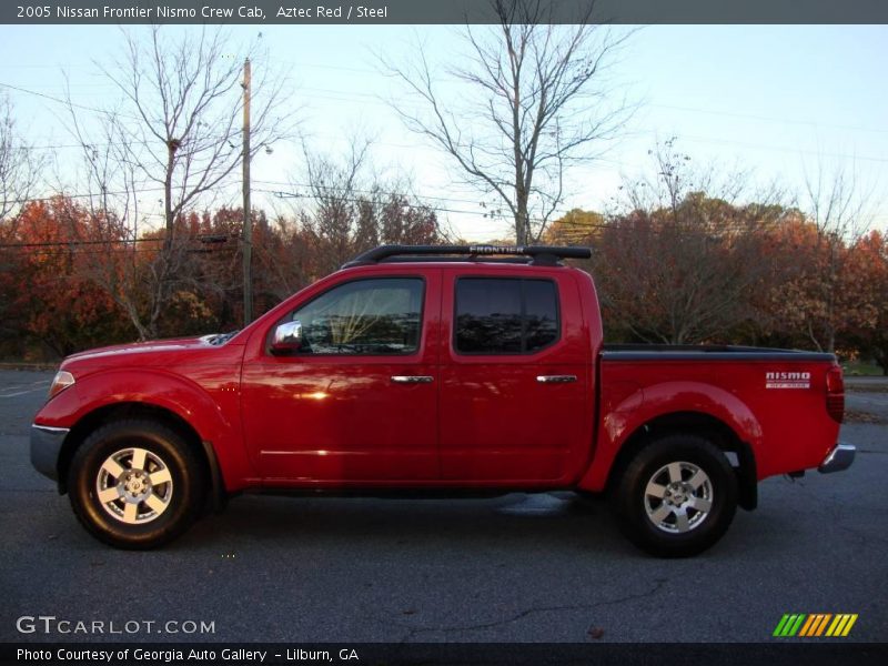 Aztec Red / Steel 2005 Nissan Frontier Nismo Crew Cab
