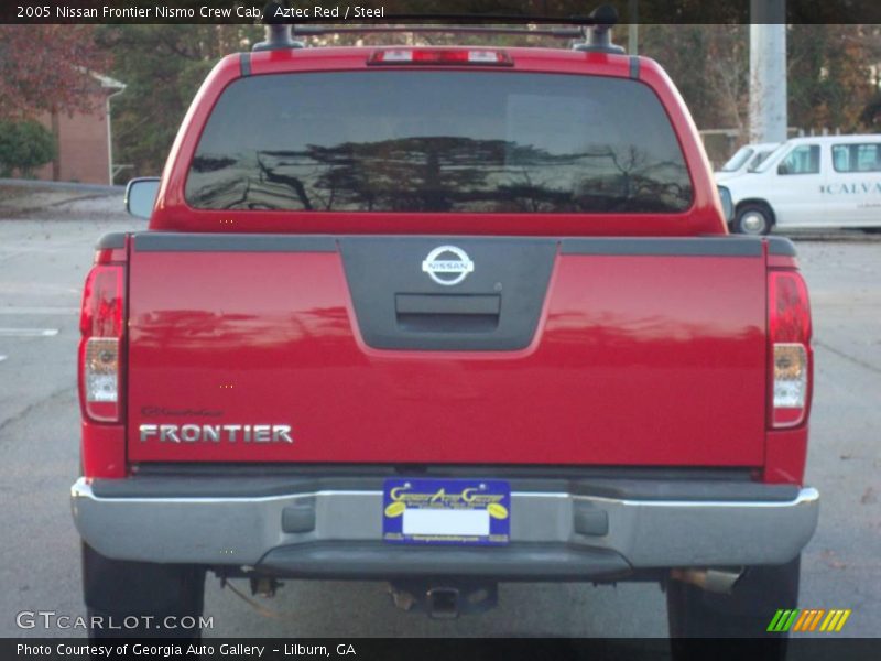 Aztec Red / Steel 2005 Nissan Frontier Nismo Crew Cab