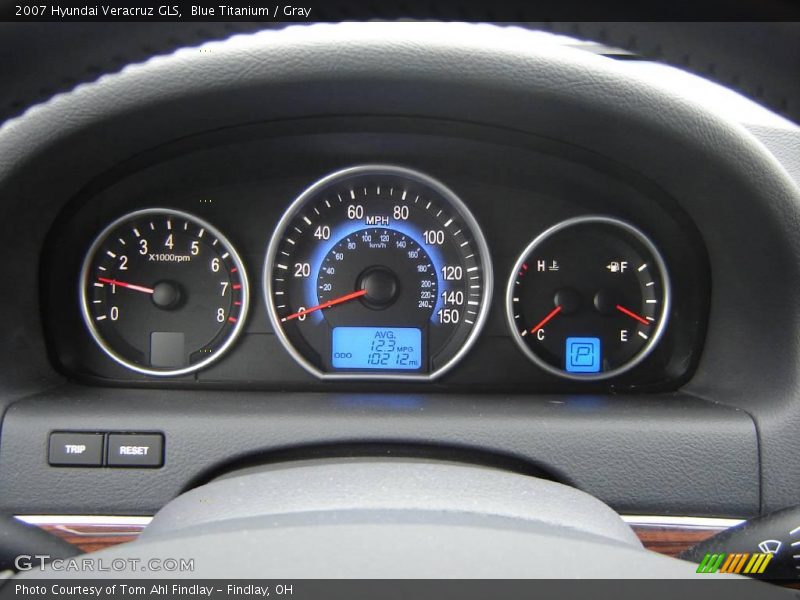 Blue Titanium / Gray 2007 Hyundai Veracruz GLS