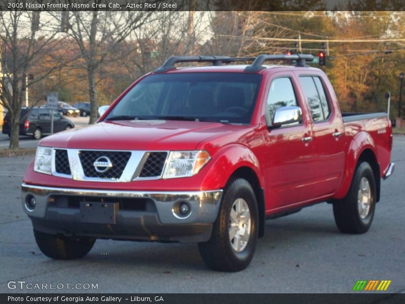 Aztec Red / Steel 2005 Nissan Frontier Nismo Crew Cab