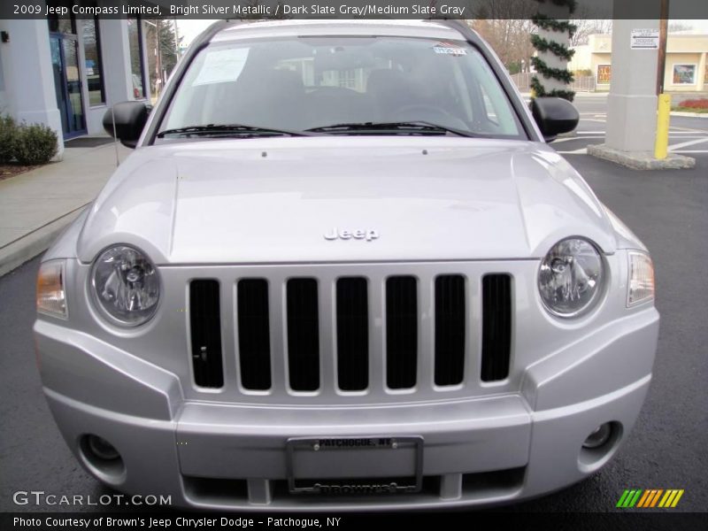 Bright Silver Metallic / Dark Slate Gray/Medium Slate Gray 2009 Jeep Compass Limited
