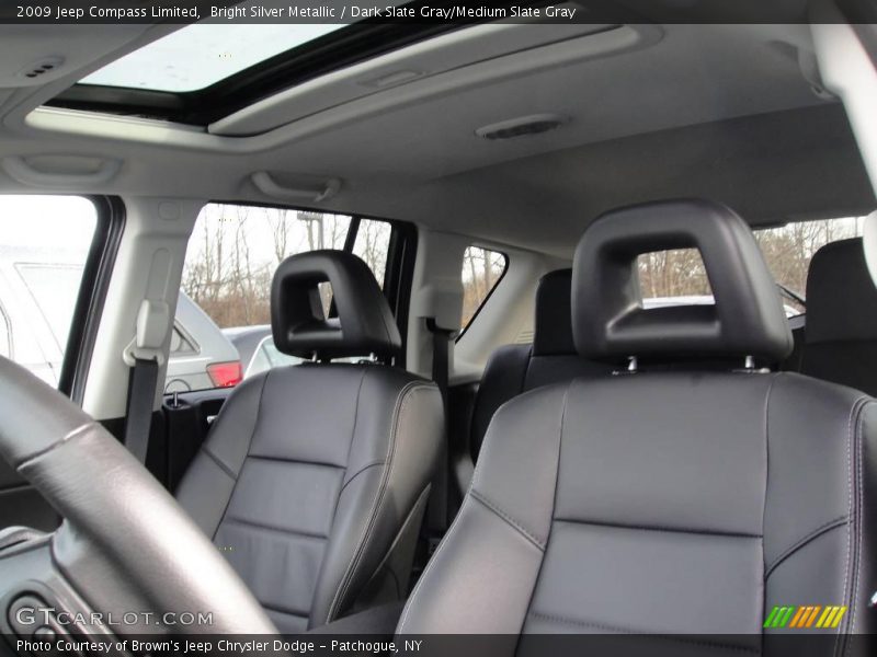 Bright Silver Metallic / Dark Slate Gray/Medium Slate Gray 2009 Jeep Compass Limited