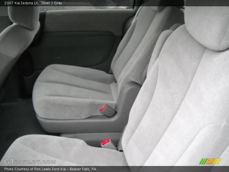 Silver / Gray 2007 Kia Sedona LX
