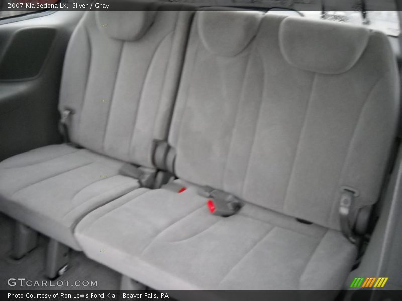 Silver / Gray 2007 Kia Sedona LX