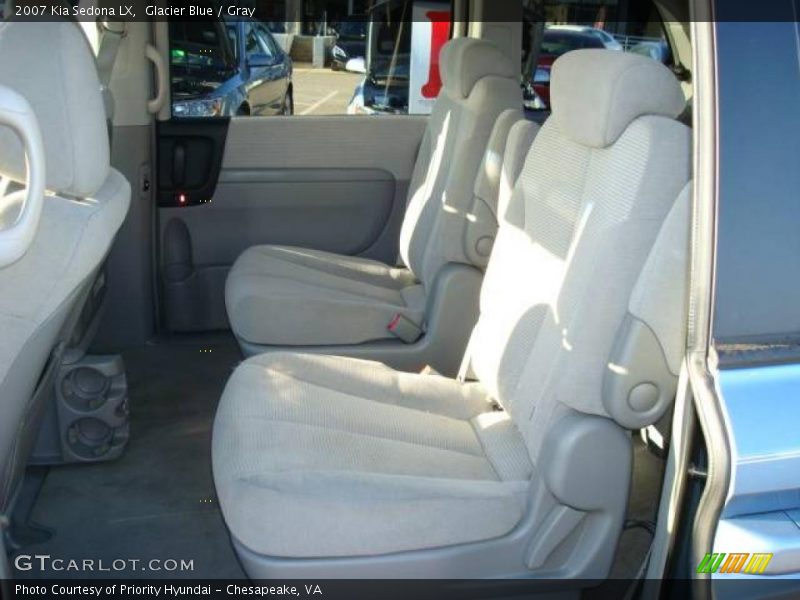 Glacier Blue / Gray 2007 Kia Sedona LX