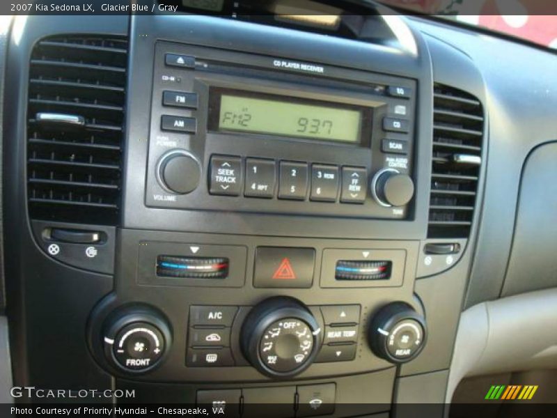 Glacier Blue / Gray 2007 Kia Sedona LX