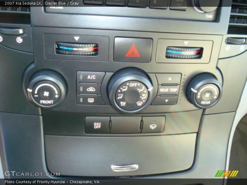 Glacier Blue / Gray 2007 Kia Sedona LX