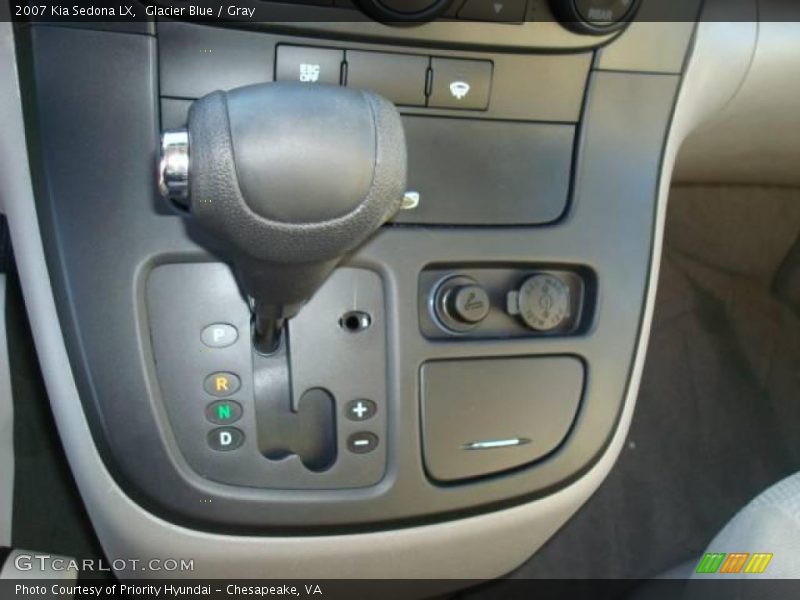 Glacier Blue / Gray 2007 Kia Sedona LX