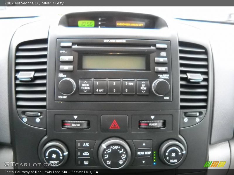 Silver / Gray 2007 Kia Sedona LX