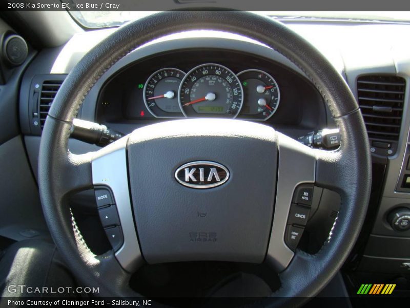 Ice Blue / Gray 2008 Kia Sorento EX