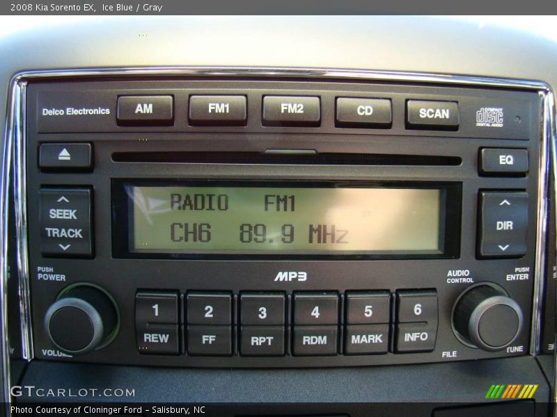 Ice Blue / Gray 2008 Kia Sorento EX