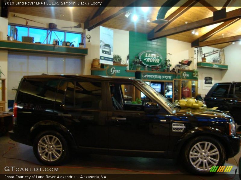 Santorini Black / Ebony 2010 Land Rover LR4 HSE Lux