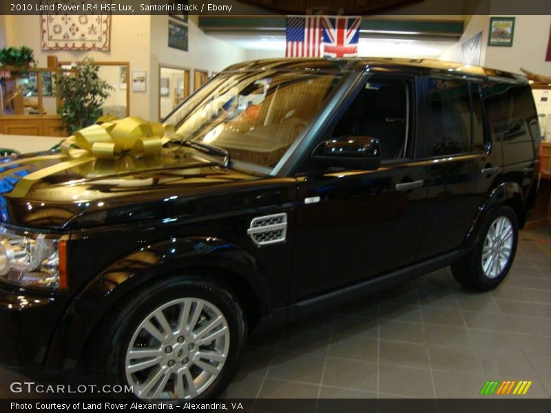 Santorini Black / Ebony 2010 Land Rover LR4 HSE Lux
