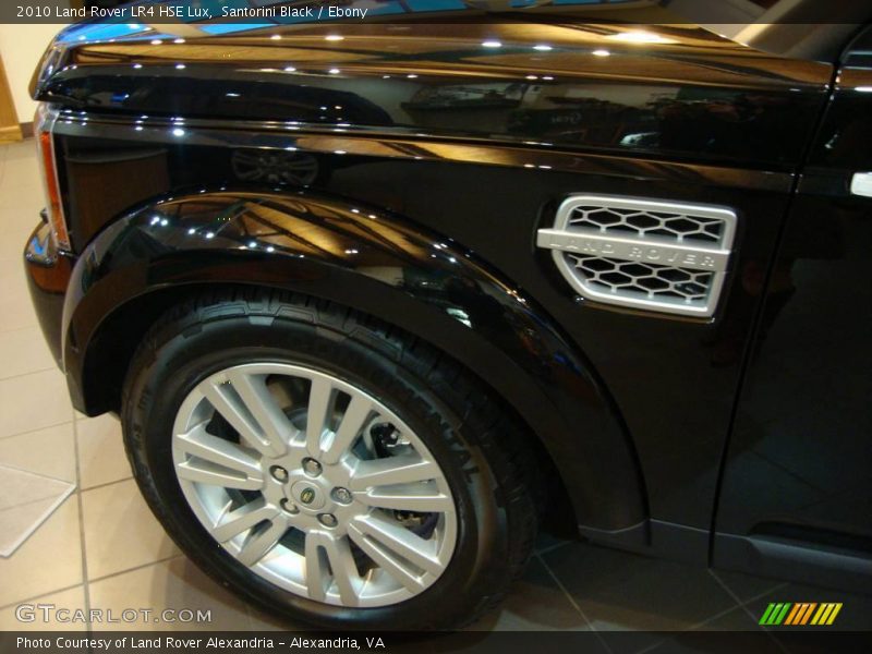 Santorini Black / Ebony 2010 Land Rover LR4 HSE Lux