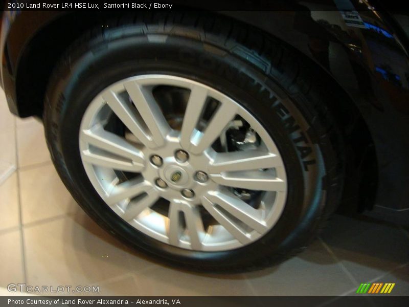 Santorini Black / Ebony 2010 Land Rover LR4 HSE Lux