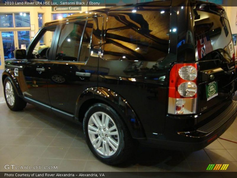 Santorini Black / Ebony 2010 Land Rover LR4 HSE Lux