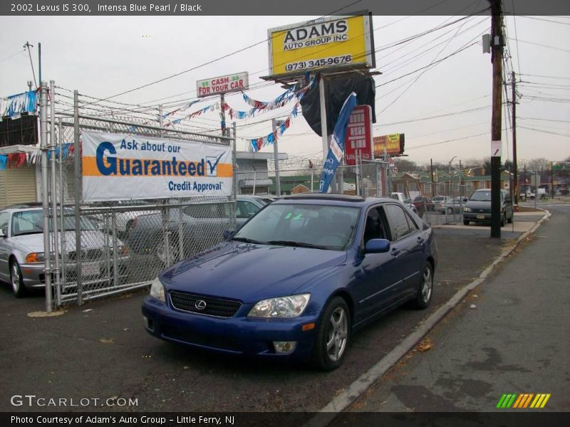 Intensa Blue Pearl / Black 2002 Lexus IS 300