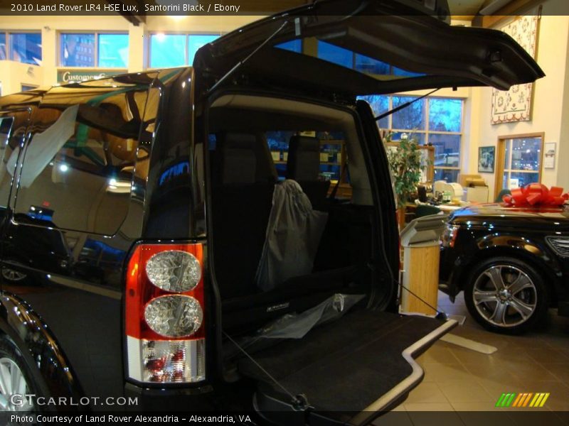 Santorini Black / Ebony 2010 Land Rover LR4 HSE Lux