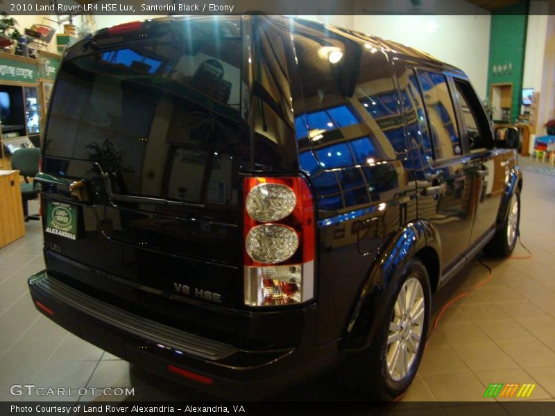 Santorini Black / Ebony 2010 Land Rover LR4 HSE Lux