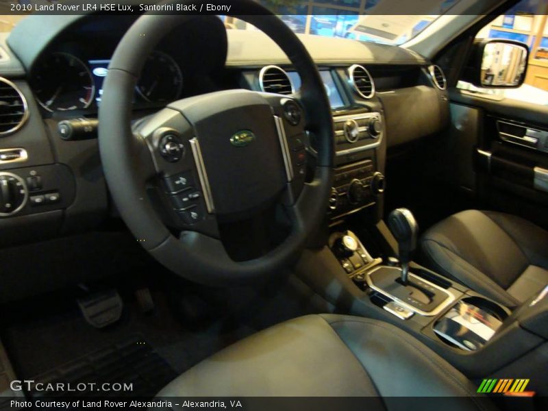 Santorini Black / Ebony 2010 Land Rover LR4 HSE Lux