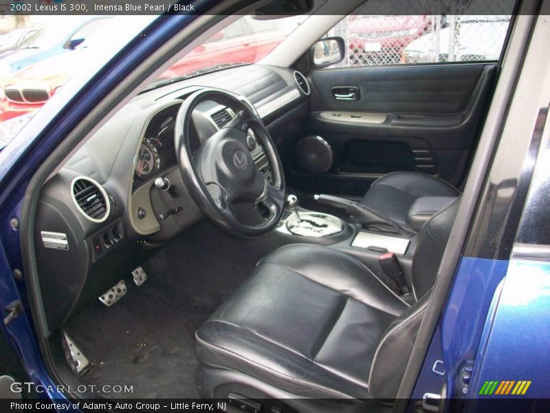 Intensa Blue Pearl / Black 2002 Lexus IS 300