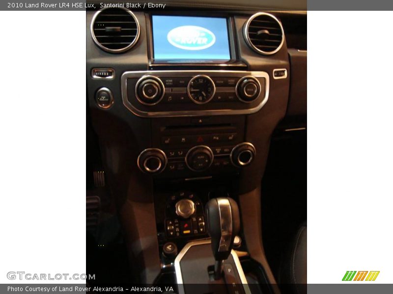 Santorini Black / Ebony 2010 Land Rover LR4 HSE Lux