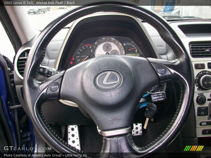 Intensa Blue Pearl / Black 2002 Lexus IS 300