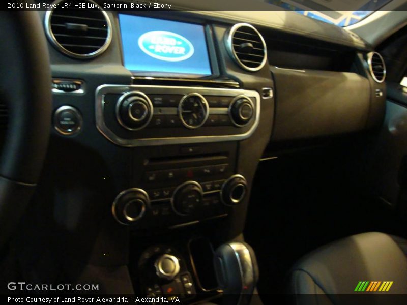 Santorini Black / Ebony 2010 Land Rover LR4 HSE Lux