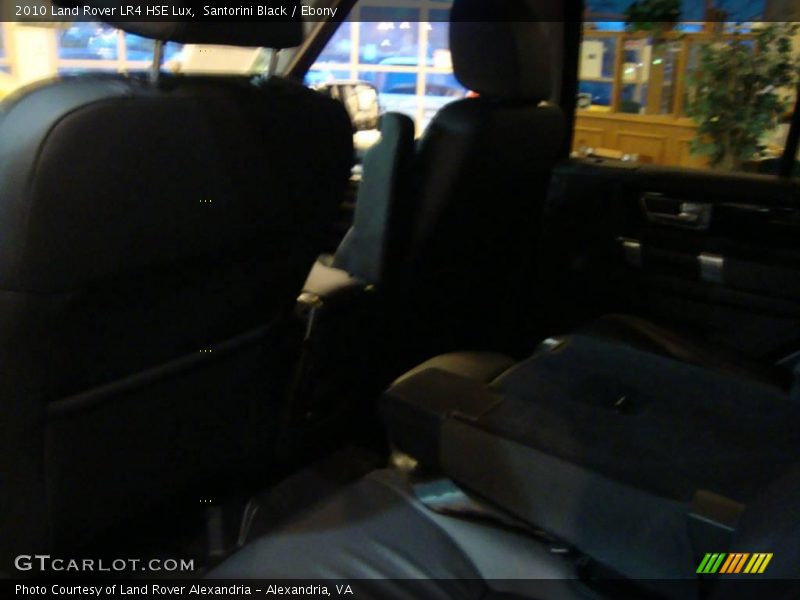 Santorini Black / Ebony 2010 Land Rover LR4 HSE Lux