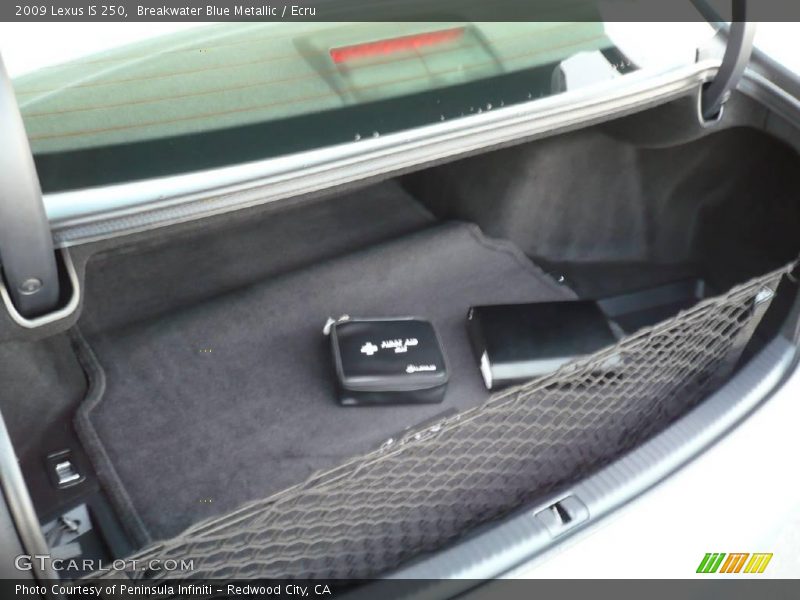 Breakwater Blue Metallic / Ecru 2009 Lexus IS 250