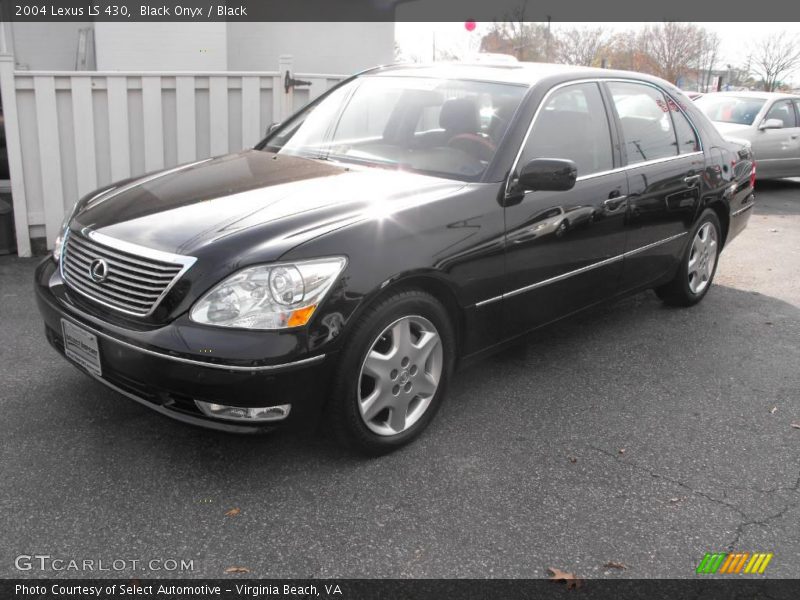 Black Onyx / Black 2004 Lexus LS 430