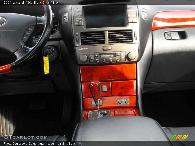 Black Onyx / Black 2004 Lexus LS 430