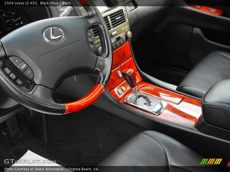 Black Onyx / Black 2004 Lexus LS 430