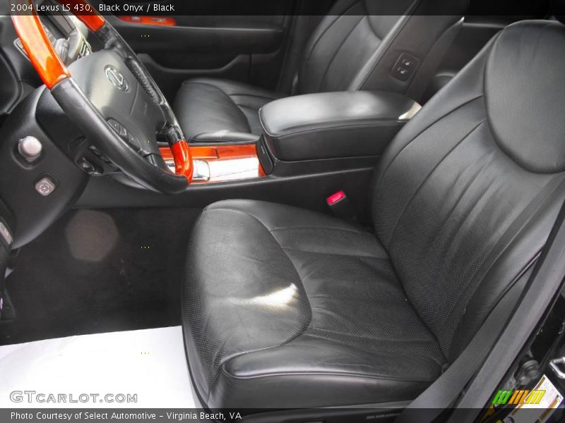 Black Onyx / Black 2004 Lexus LS 430