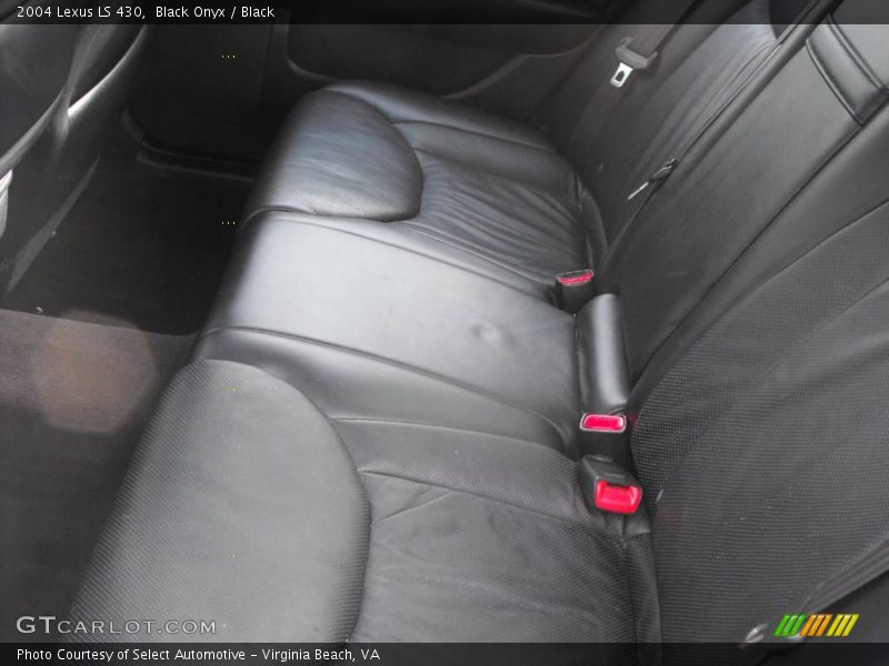 Black Onyx / Black 2004 Lexus LS 430