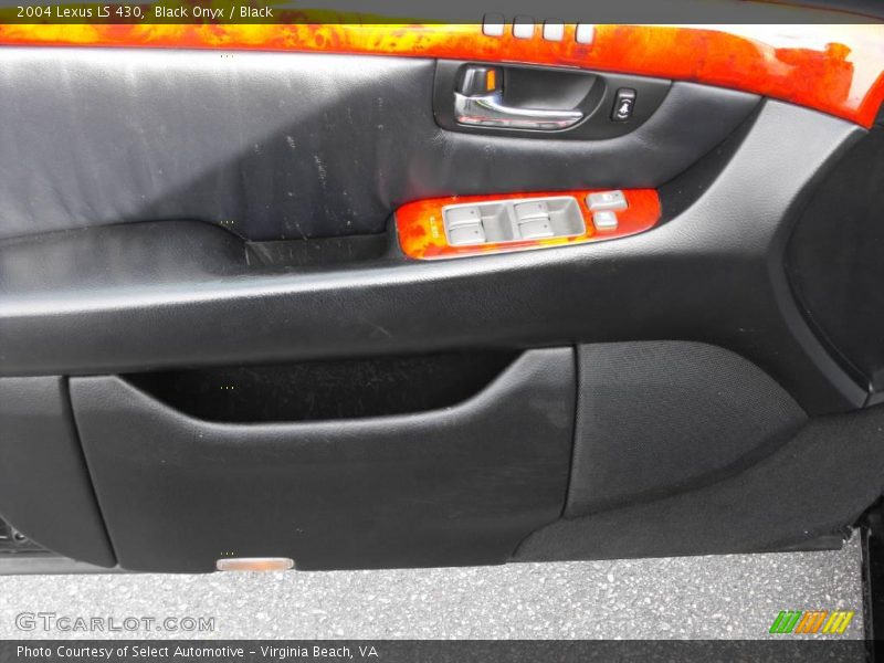 Black Onyx / Black 2004 Lexus LS 430