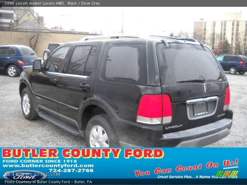 Black / Dove Grey 2005 Lincoln Aviator Luxury AWD